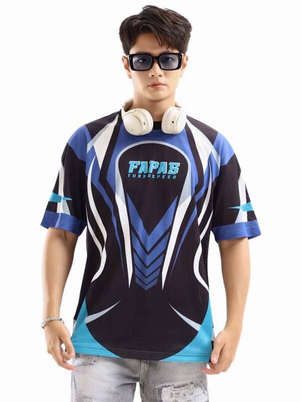 FAPAS｜Tee Ngắn Mesh Relaxed Turbo