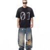STRESSMAMA 01 Washed V2 T-shirt T恤(黑)