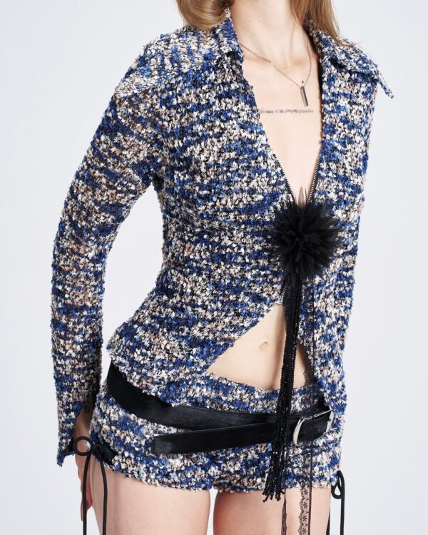 VIERY｜Hair-on Cowhide Belt