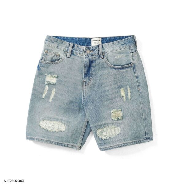 FAPAS｜Denim Shorts Baggy Oldtown