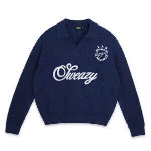 SWE L/s Knit Polo 針織T(藍)