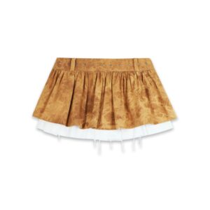 SWE Rusted Layer Mini Skirt 褲子(棕)