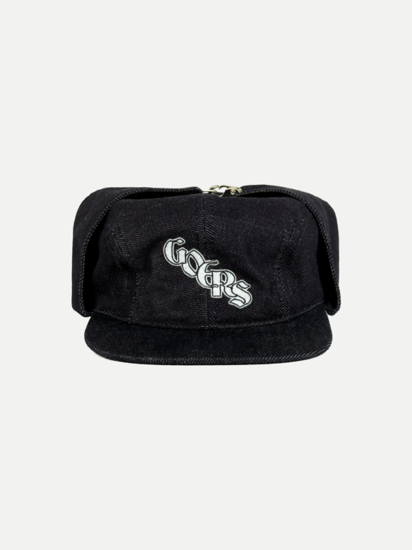 103 Goers Studio Bennett Denim Hat in Black