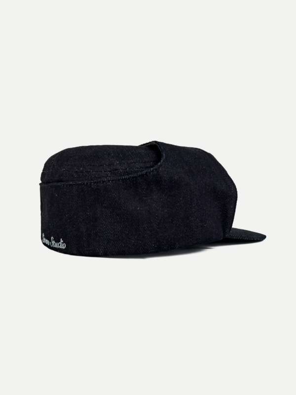 106-1 Goers Studio Bennett Denim Hat in Black