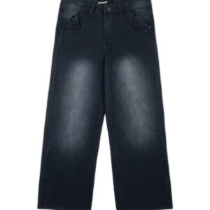 HOWS｜Inside-out Jeans Pants / Washed Black