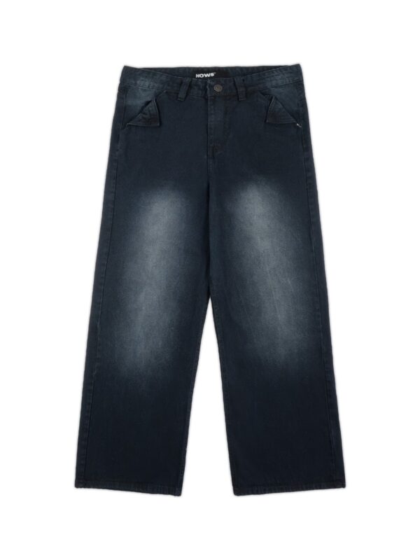 HOWS｜Inside-out Jeans Pants / Washed Black