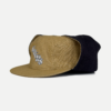 115-1 Goers Studio Bennett Denim Hat in Beige & Black