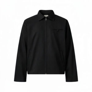 MAVERIK STUDIO｜MAVERIK® ZIP - UP KAKI JACKET ( BLACK )