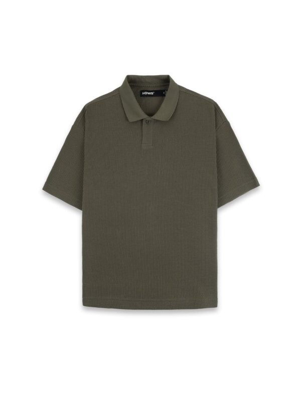 HOWS｜POLO Basic TEE 02 / DARK MOSS