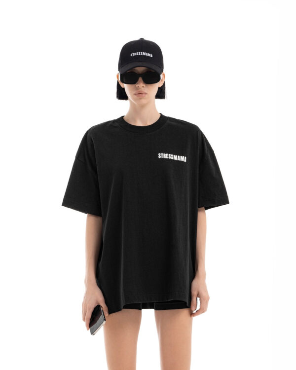 STRESSMAMA Fw25 Basic T-shirt T恤(黑)