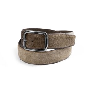 VIERY｜Hair-on Cowhide Belt