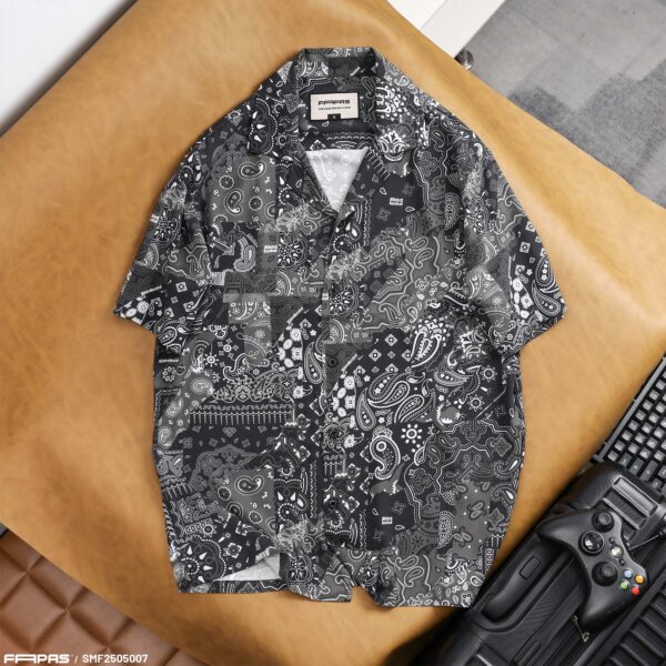 FAPAS｜S/S Shirt Relaxed Brocade