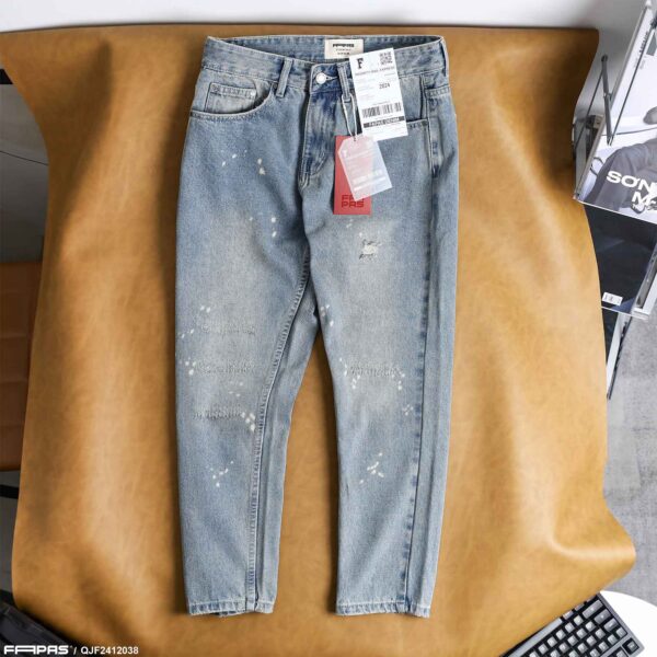 FAPAS｜Jeans Crop Fit Net