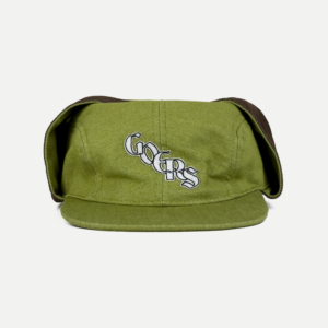 Goers Studio Bennett Denim Hat in Moss Green & Brown
