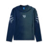 DKILLUMINATE｜SHARK HALF-WASHED BLUE LONGSLEEVE