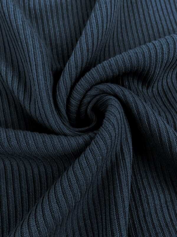 HOWS｜Ribbed T-shirt / NAVY