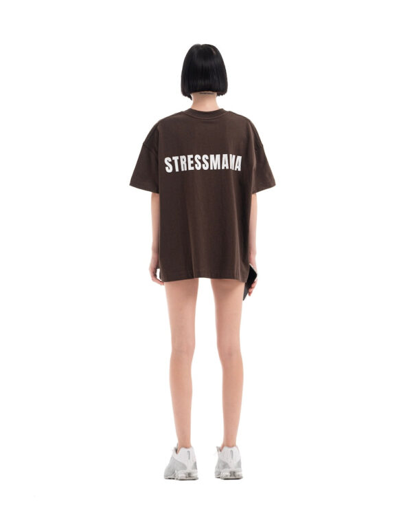 STRESSMAMA Fw25 Basic T-shirt T恤(棕)