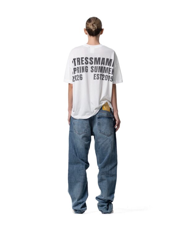 STRESSMAMA Ss26 Sheer T-shirt T恤(白)