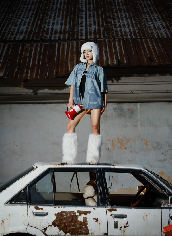 14 UNKRUSH DOBERMAN - Denim SHIRT