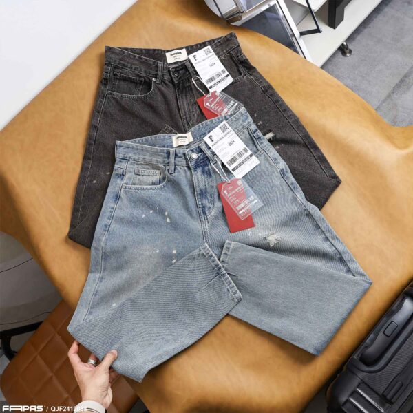 FAPAS｜Jeans Crop Fit Net