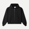 Goers Studio Capsule Double-Zipped Hoodie in Black