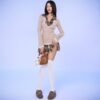 So Dópe｜Brown Pazazi Dress