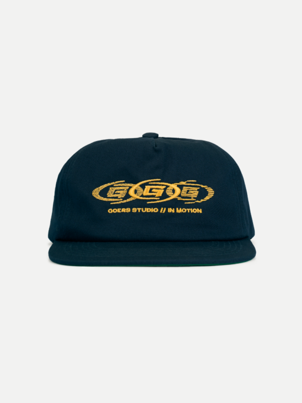 Goers Studio Signature "In Motion" Cap in Navy