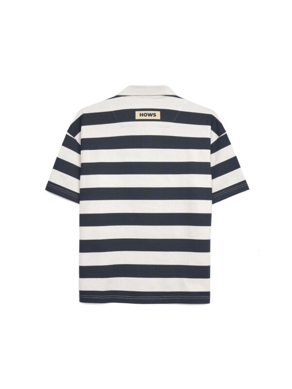 HOWS｜Striped POLO / NAVY