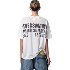 15_46a1d1ab-c021-4d5a-a633-8f5859c8ace7 STRESSMAMA Ss26 Sheer T-shirt T恤(白)