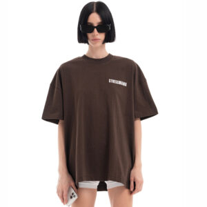 15_e03e2701-19c3-4fdb-a47a-85ea617f5bfc STRESSMAMA Fw25 Basic T-shirt T恤(棕)