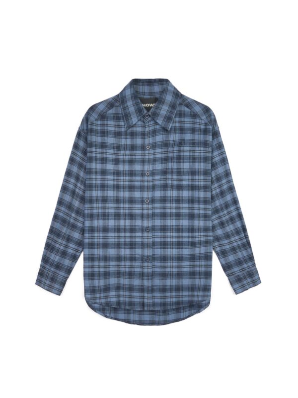 HOWS｜Flannel Shirt / BLUE