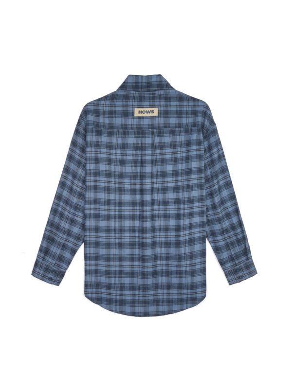 HOWS｜Flannel Shirt / BLUE