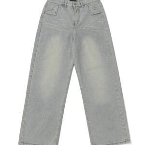 HOWS｜Inside-out Jeans Pants / Light GREY