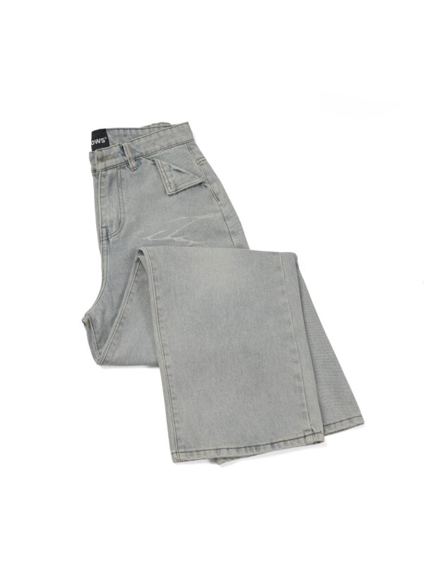 HOWS｜Inside-out Jeans Pants / Light GREY