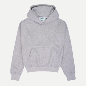 Goers Studio Capsule Boxy Hoodie in Heather Gray