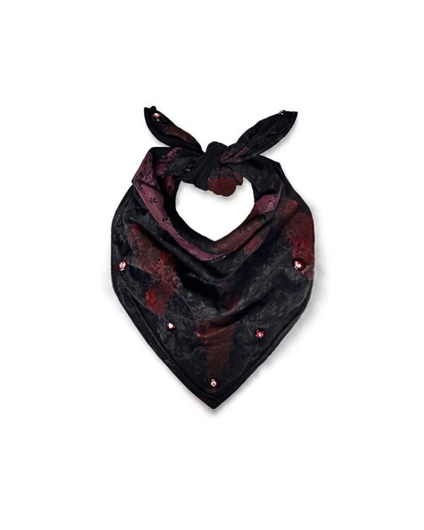 DKILLUMINATE｜BLOOD & RUST WAXED SCARF V2