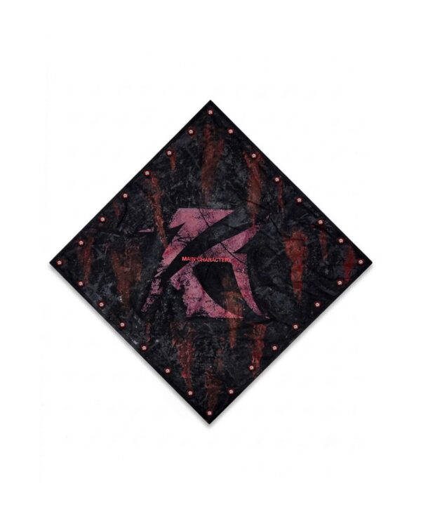 DKILLUMINATE｜BLOOD & RUST WAXED SCARF V2