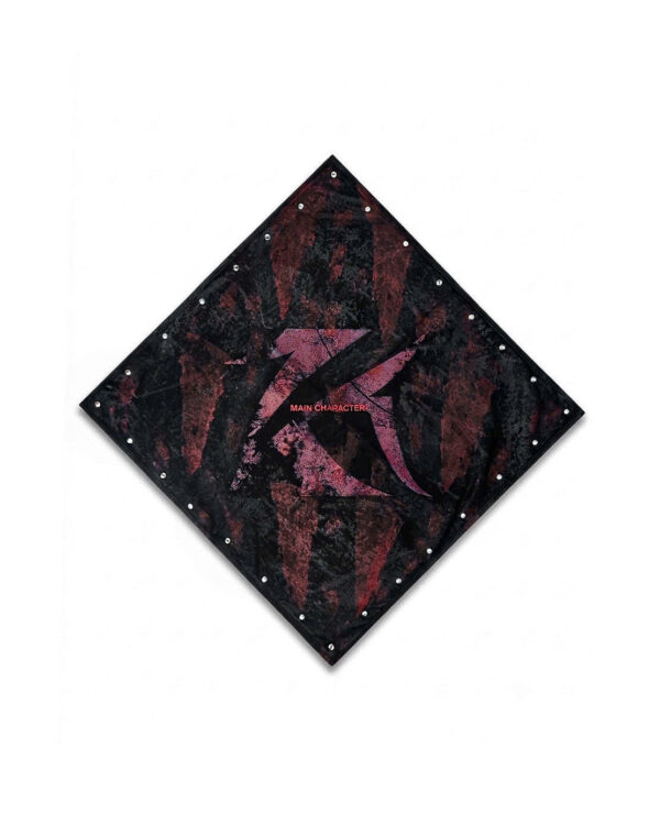DKILLUMINATE｜BLOOD & RUST WAXED SCARF V1