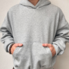 Goers Studio Capsule Boxy Hoodie in Heather Gray