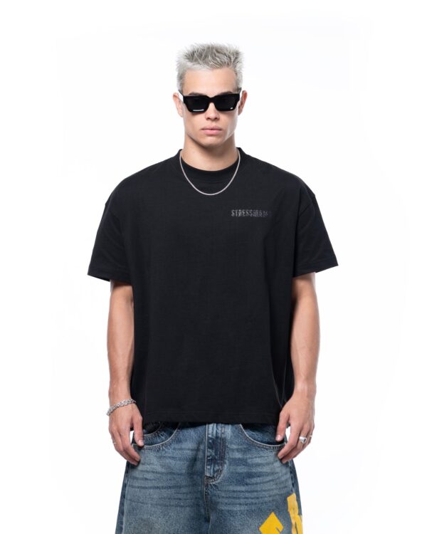 STRESSMAMA Ssma Glitter T-shirt T恤(黑)