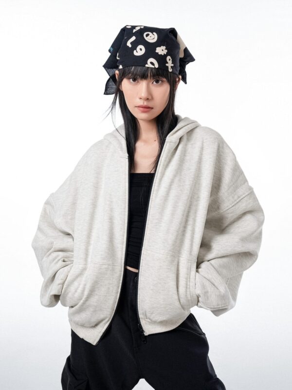 HOWS｜Hoodie IN THE Night / Light GREY