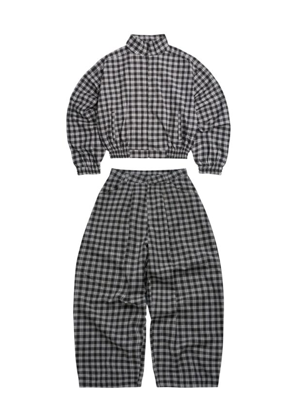 Push Push Gingham 制服套組(黑白格)