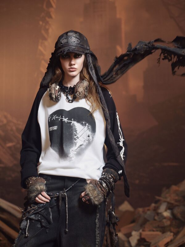 UNKRUSH BROKEN - BOXY LONG SLEEVES