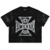 SWE Cross Boxy Tee T恤(黑)