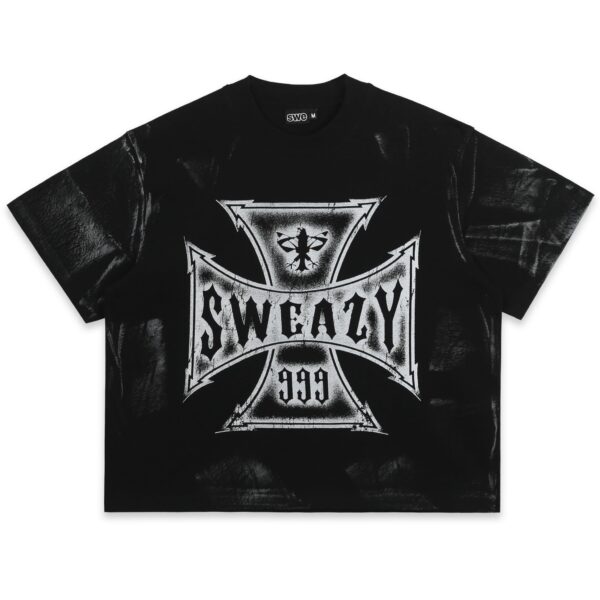 SWE Cross Boxy Tee T恤(黑)