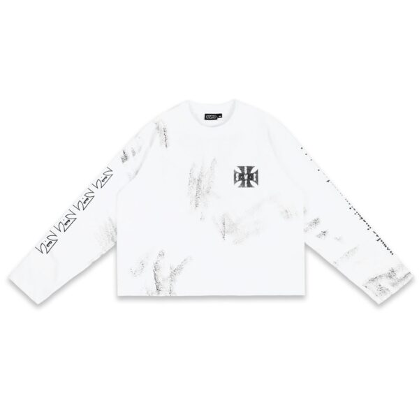 SWE Cross L/s Boxy Tee 長袖T(白)
