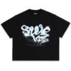 SWE Afterimage Boxy Tee T恤(黑)