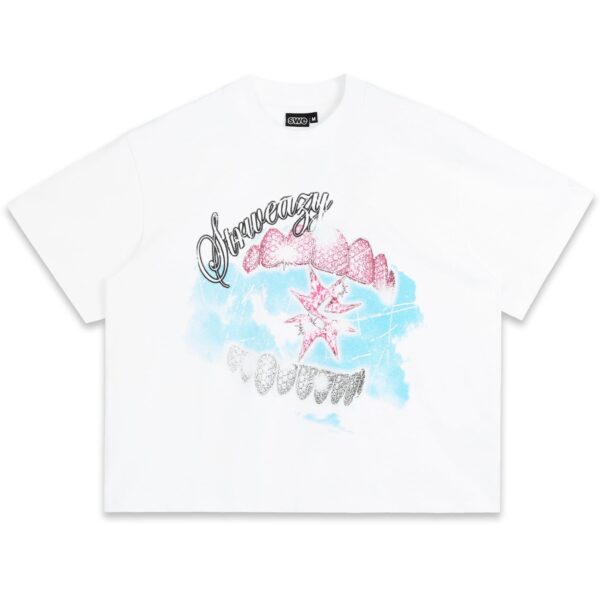 SWE Grillz Boxy Tee T恤(白)