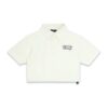 SWE Script Crop Polo 上衣