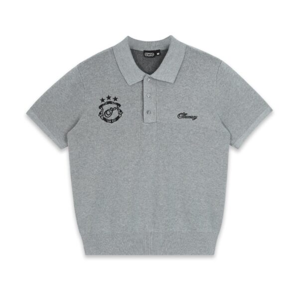 SWE Knit Polo 針織T(灰)